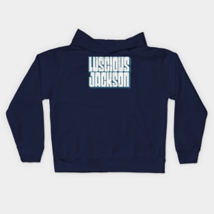 Luscious Jackson / 90s Style Fan Design Kids Hoodie